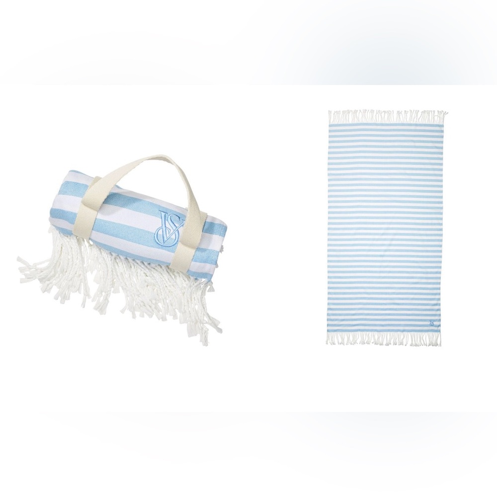 Victoria’s Secret Stripe Beach Blanket / Towel